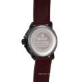 SKONE 9345 stainless steel chain black color wrist watch